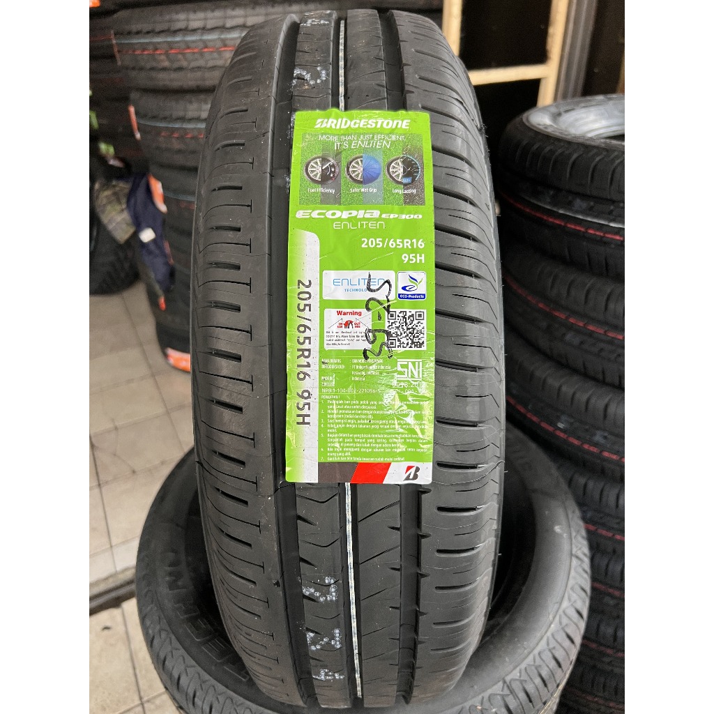 Ban Mobil Bridgestone Ecopia EP300 Enliten 205/65 R16 untuk Kijang Innova Reborn