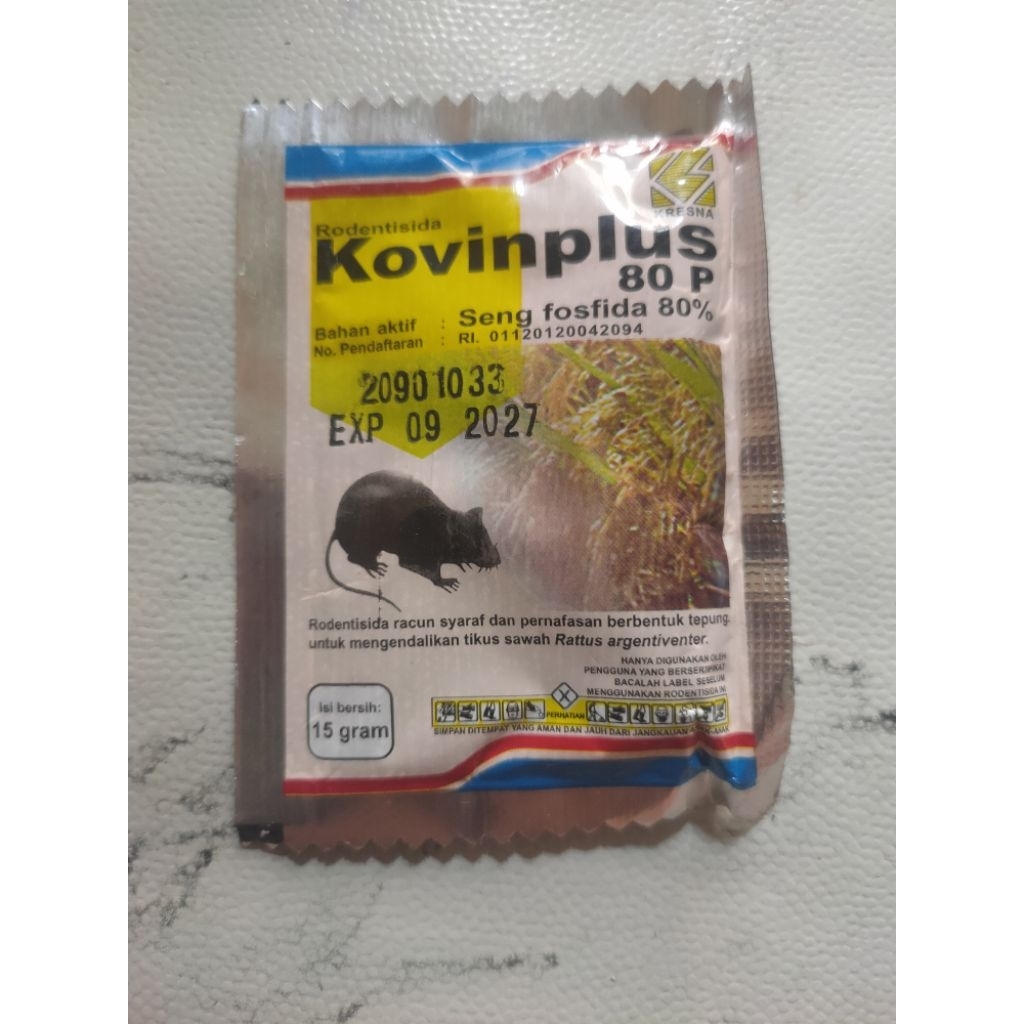 Kovinplus 80 p racun tikus Sagat ampuh.
