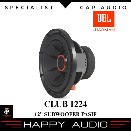 Subwoofer Pasif 12 inch JBL Club 1224 Double Voice Coil Double Magnet 1100 Watt Max Power Original b