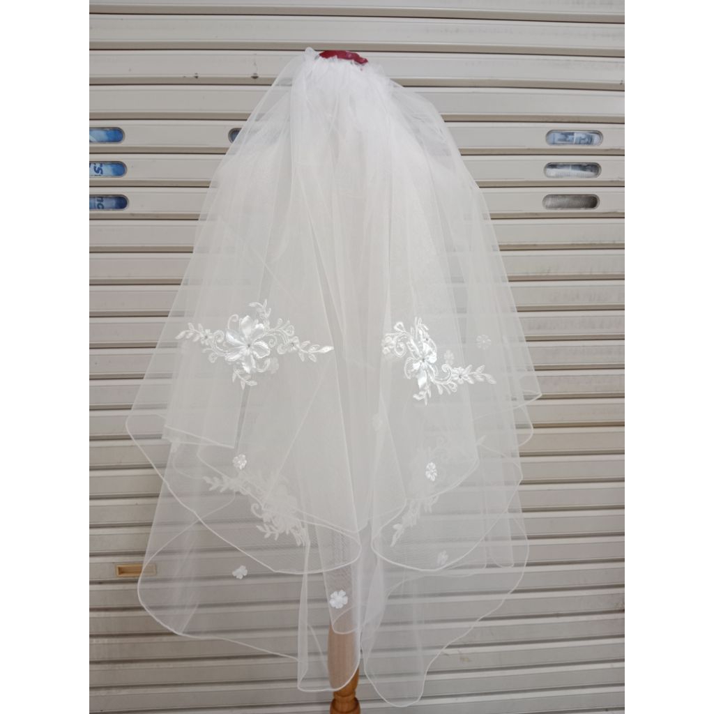 Veil Wedding / Slayer Pengantin, veil kerudung pengantin