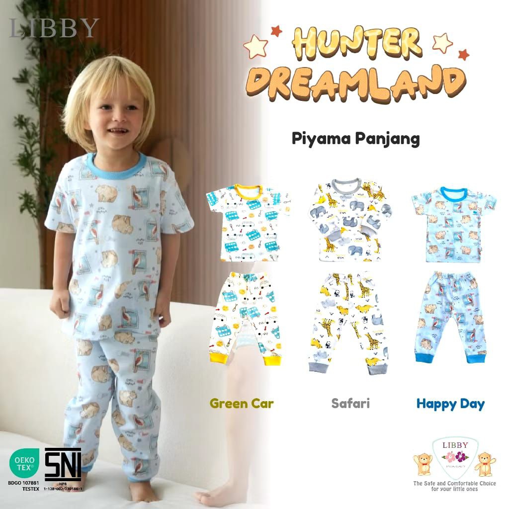 LIBBY HUNTER DREAMLAND - set pendek panjang