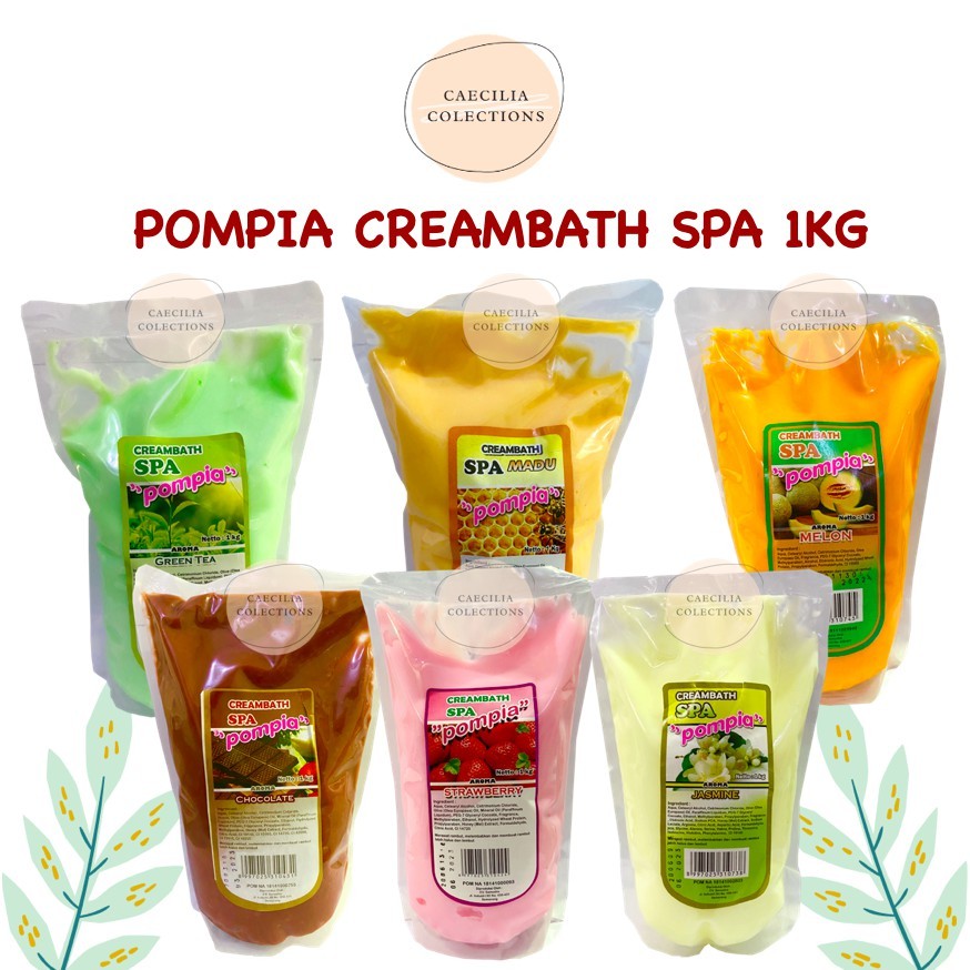 Pompia Creambath Spa Refil 900gr Melembabkan Rambut