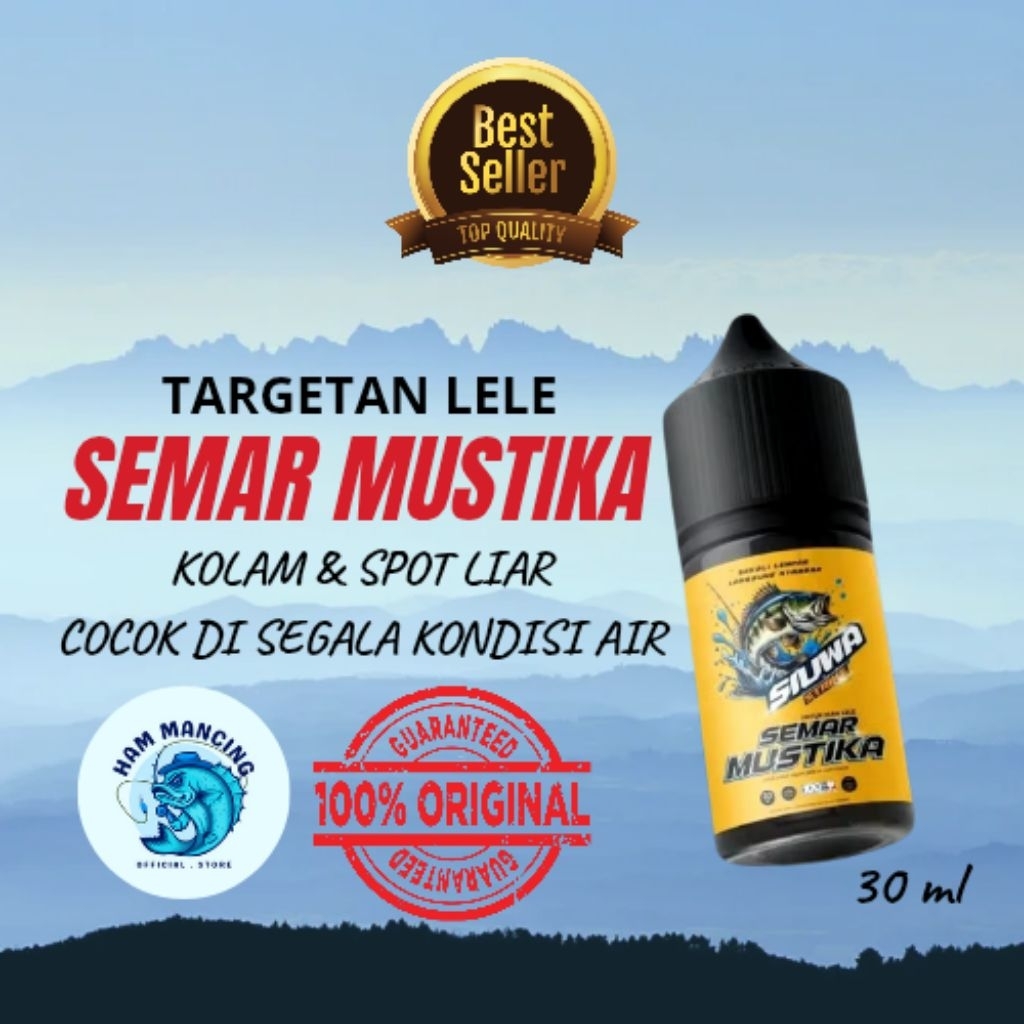 Esen Opplsan rawa rontek  umpan esen ikan lele paling gacor Semar Mustika 30m