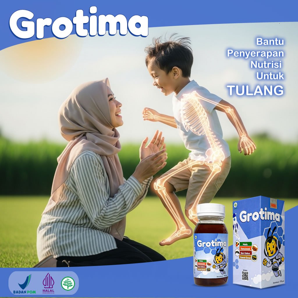 Vitamin Tulang Anak - Grotima