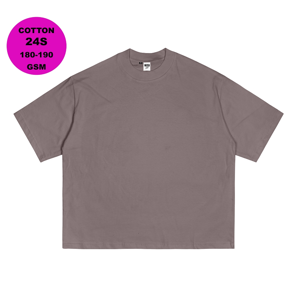 WUSH CLUB BOXY FIT TEE BAJU KAOS DISTRO PRIA WANITA POLOS OVERSIZE COTTON COMBAD 24S TWILIGHT