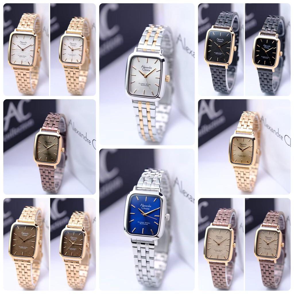 AC 8699 JAM TANGAN COUPLE ALEXANDRE CHRISTIE AC8699