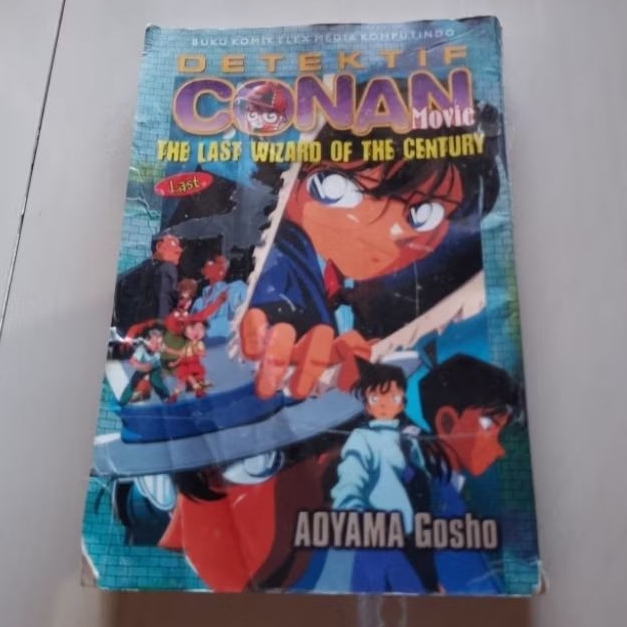 komik detektif Conan movie the last wizard of the Century