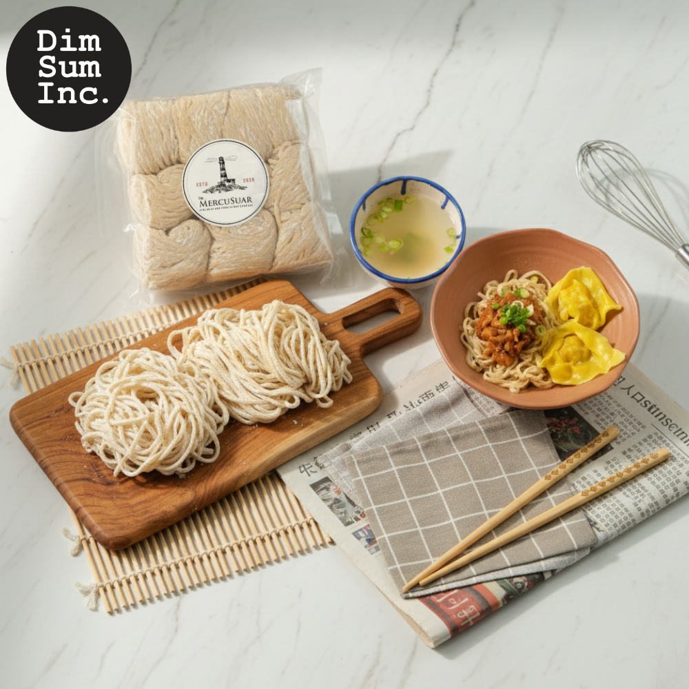 Bakmie Ayam / Bakmi Ayam / Mi Ayam / Mie Ayam / Bakmie / Bakmi / Mie Mentah Basah Premium Cap Mercus