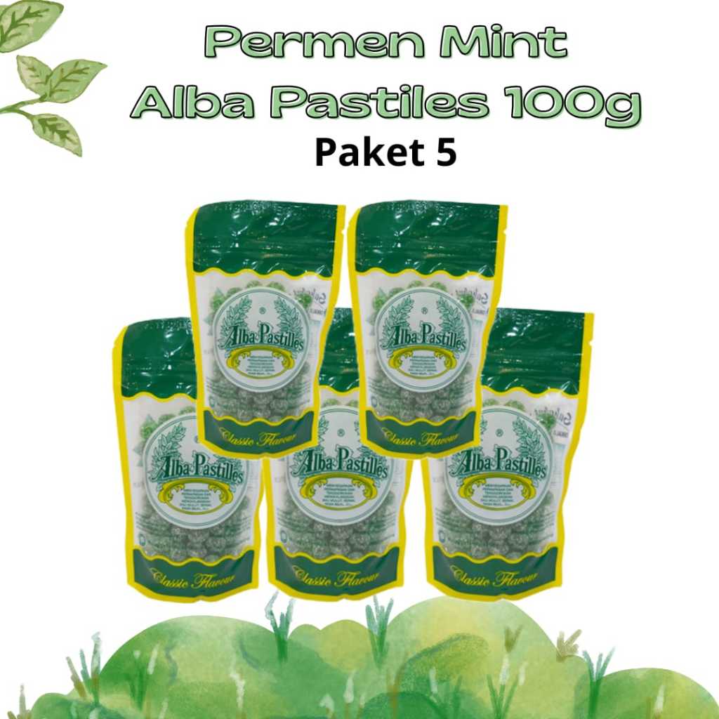 PAKET Permen Alba Pastiless 100g / Permen Alba PASTILLES SEGAR