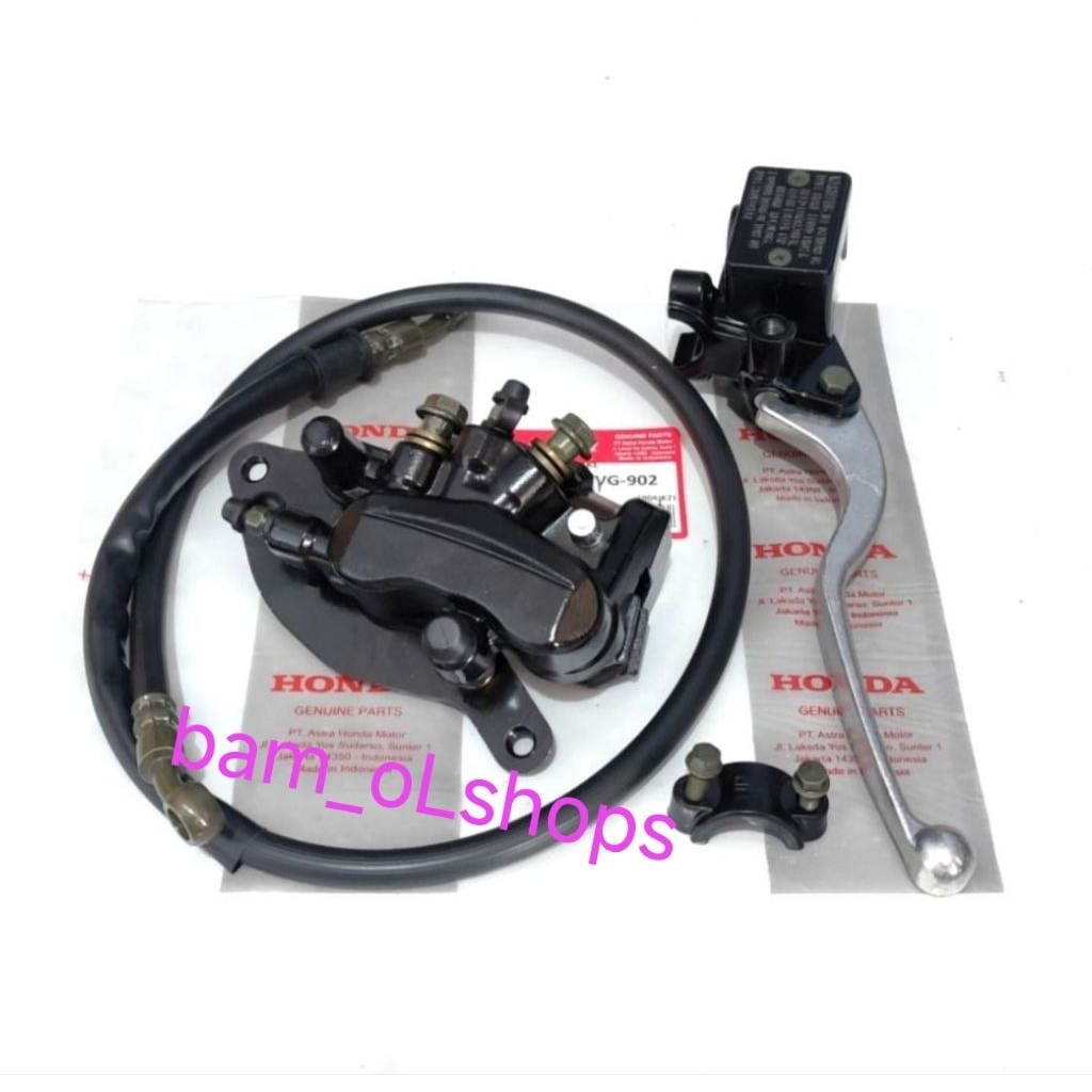 selang rem 95cm,master rem set+kaliper depan Honda PCX 150 cbu,PCX 125 cbu