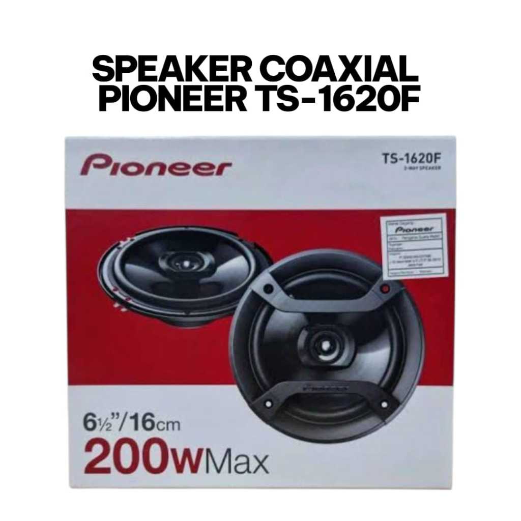 Speaker Coaxial Pioneer TS-1620F Speaker Mobil Pioneer