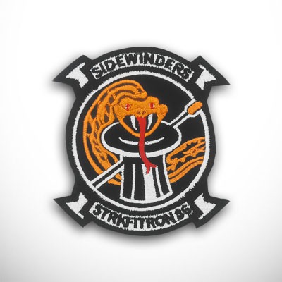 Patch VFA-86 Sidewinder US Navy Strike Fighter Squadron Bordir Logo Emblem Insignia VFA86 Patchwise