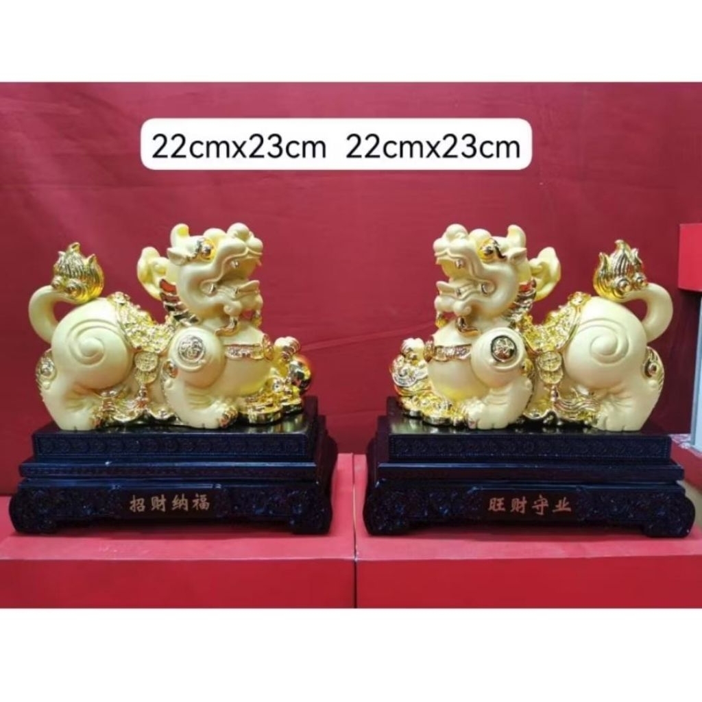 PATUNG PIXIU FENGSHUI SEPASANG