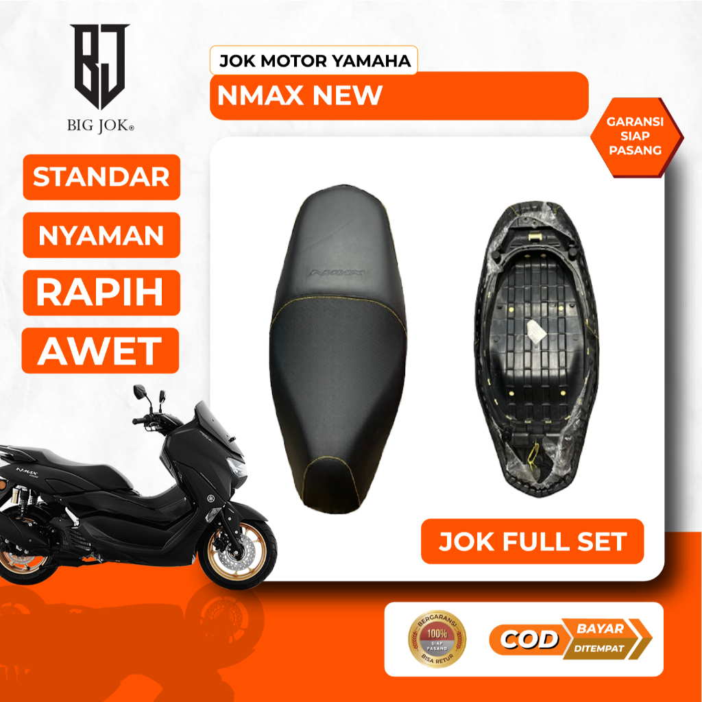 Jok motor nmax new 2019-2023 I Jok standar & variasi yamaha nmax