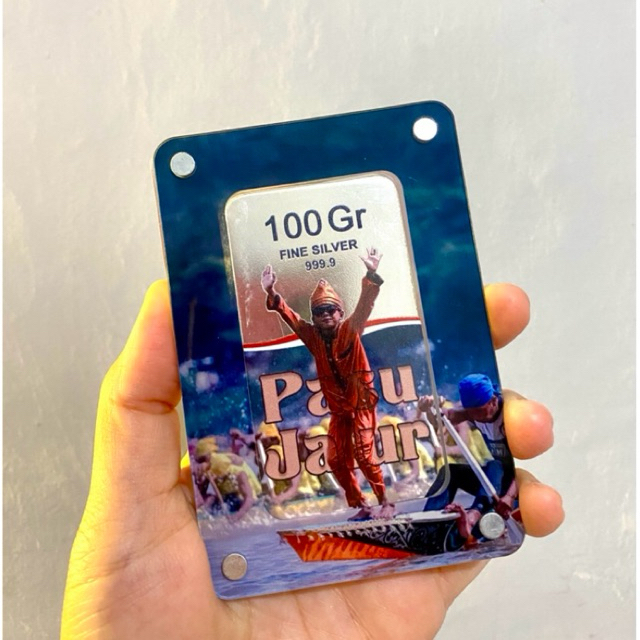 Perak Silver Silverium Wonderful Indonesia Edisi Pacu Jalur 100 gram