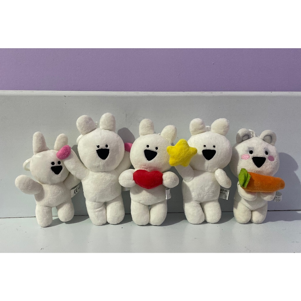 Gantungan Kunci Extremely Rabbit | Ganci Kelinci Putih