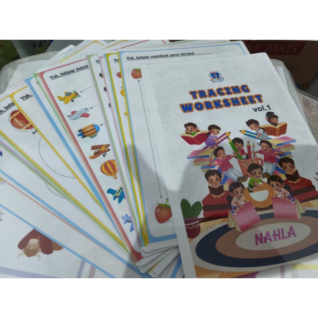 worksheet anak preschool