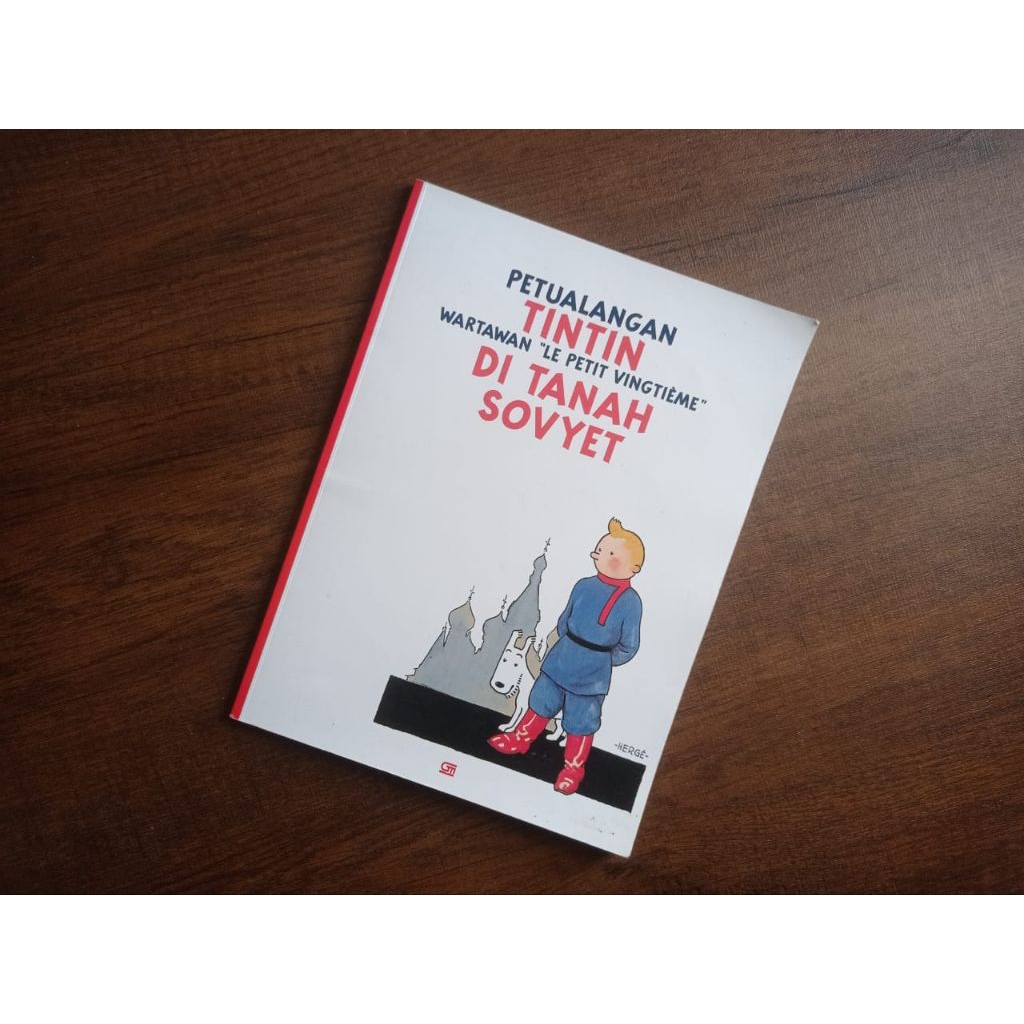 Petualangan Tintin Wartawan "Le Petit Vingtieme" di Tanah Sovyet (ukuran besar)