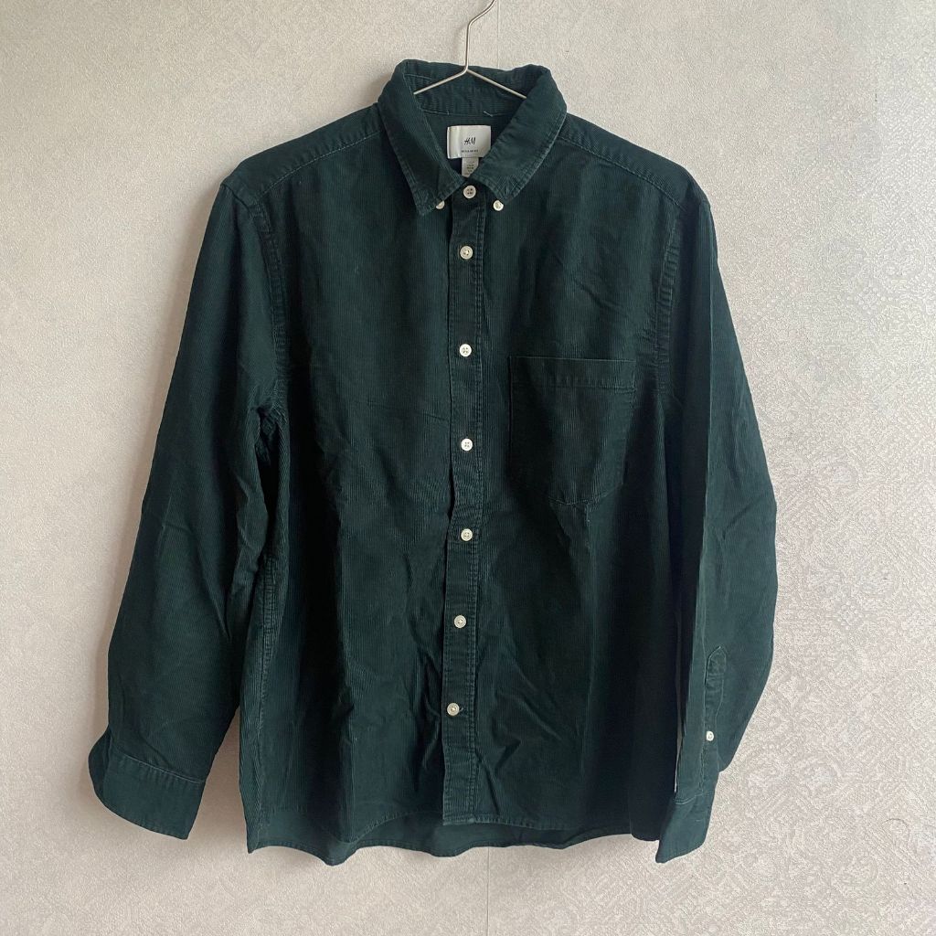 UNIQLO Corduroy Work Long Sleeve Shirt