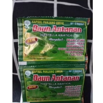 TERMURAH. 10sachet Kapsul Daun Antanan 100%ORIGINAL