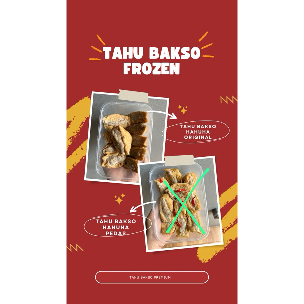 Tahu Bakso  Frozen isi 10/Tahu Bakso Frozen/Tahu Bakso Frozen isi 10