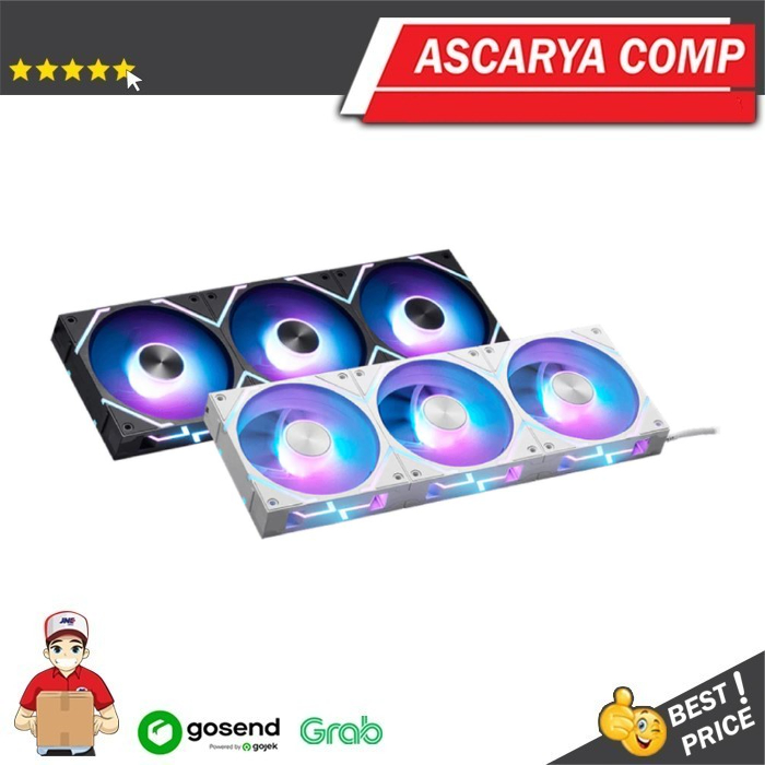 MSI FAN MAGNETIC MPG EZ120 ARGB Black / White [ 3 Fan]