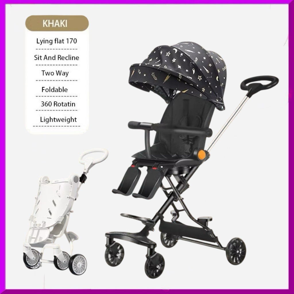 88 Family Toys - Stroller Bayi Lipat 2 Arah Premium Aman Nyaman || Stroller Bayi Lipat 2 Arah Dengan