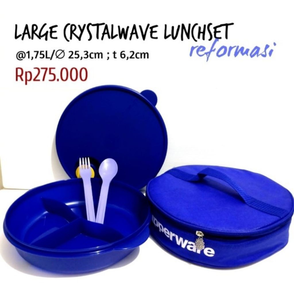 Tupperware Ori...large Cwl/bontot besar murah lebay