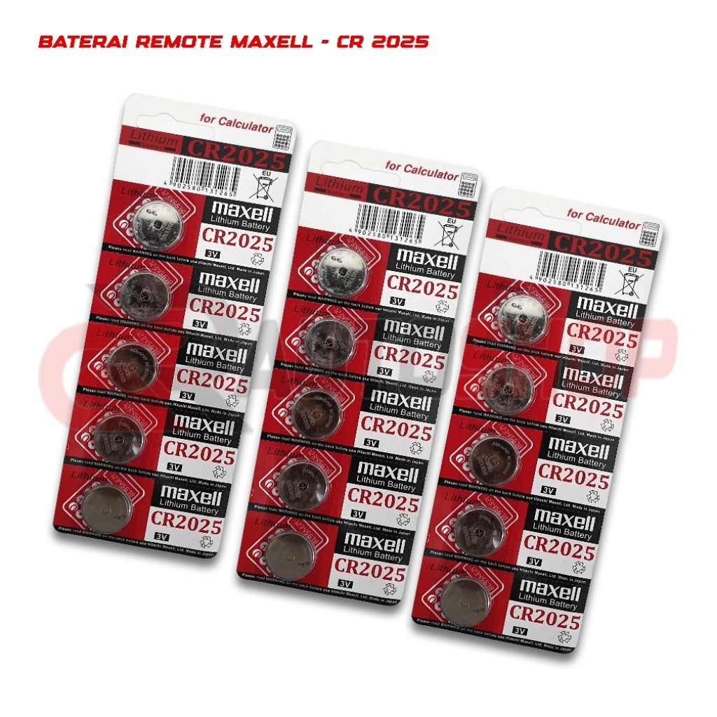 BATERAI MAXELL CR2025