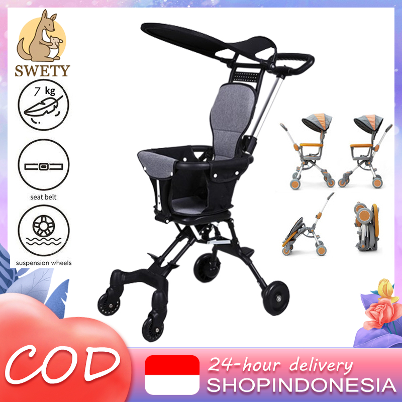 FLYBB Magic Stroller Baby 2 Way Travel Lightweight Foldable