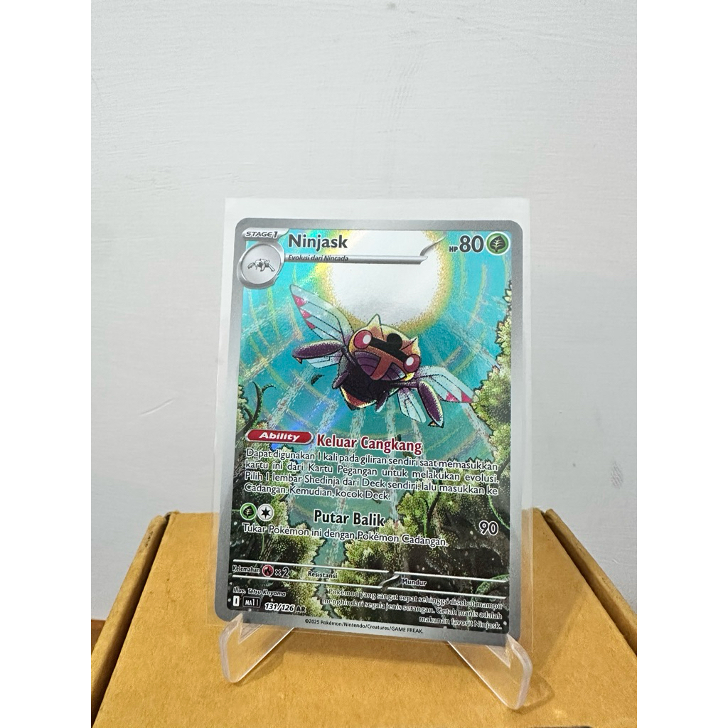 Ninjask AR 131/126 Pokemon Evolusi Mega MA1