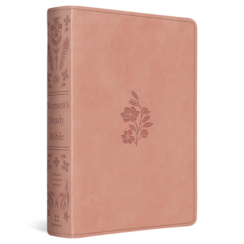ESV, Women's Study Bible, Pink-Floral Bloom Design | Holy Bible