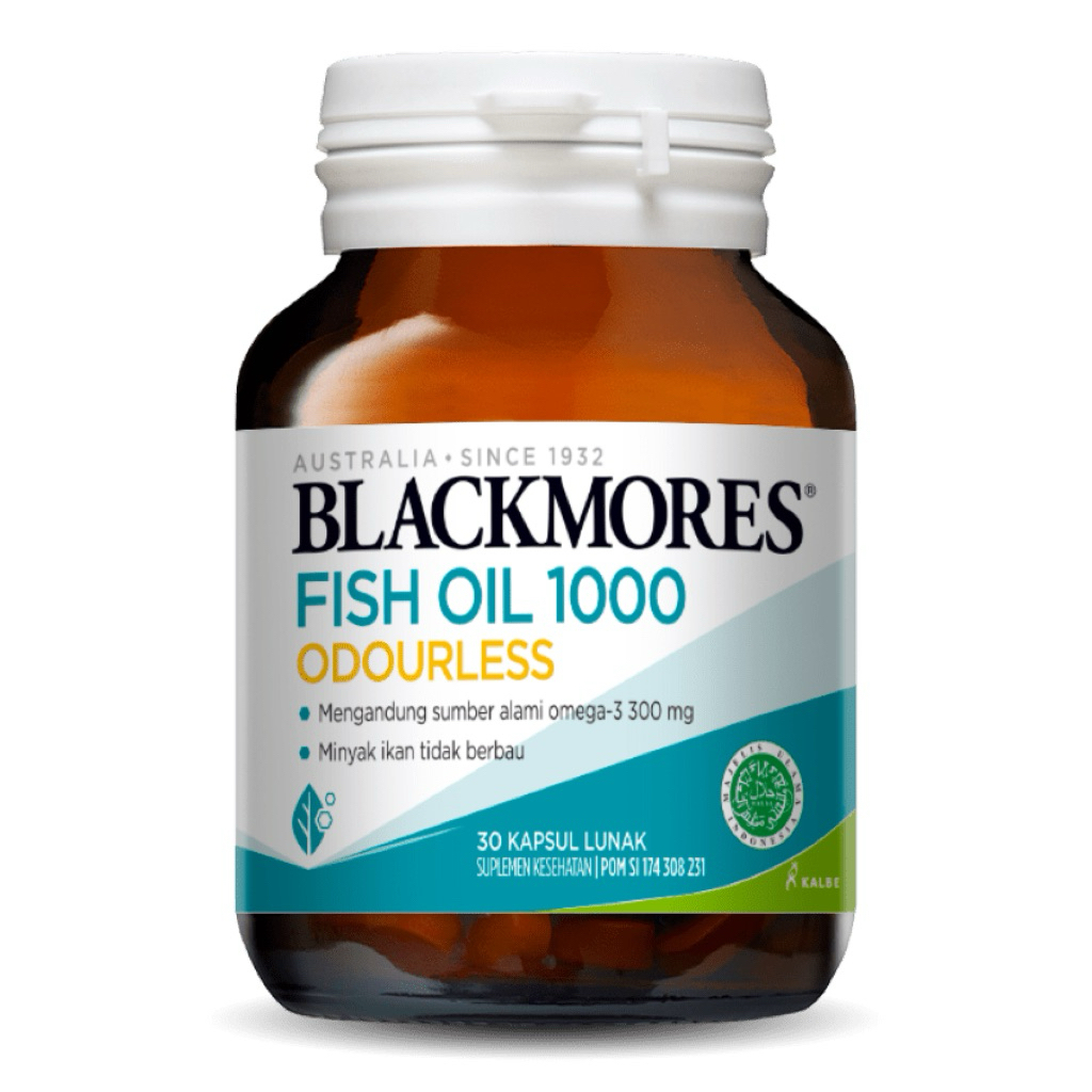 Blackmores Odourless Fish oil 1000 - 30 kapsul