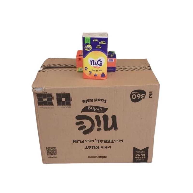 (1 KARTON) HARGA GROSIR TISSUE NICE 360 helai