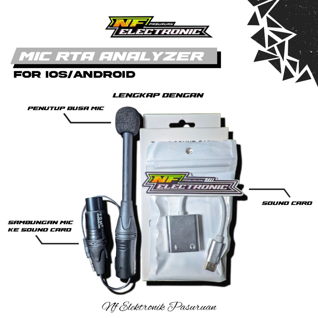 Mic analyzer hp android/ios versi low budget