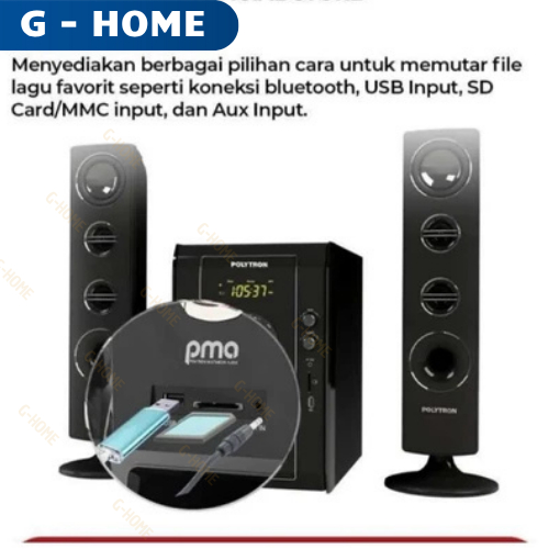 SPEAKER POLYTRON COMPO PMA 9526 BLUETOOTH