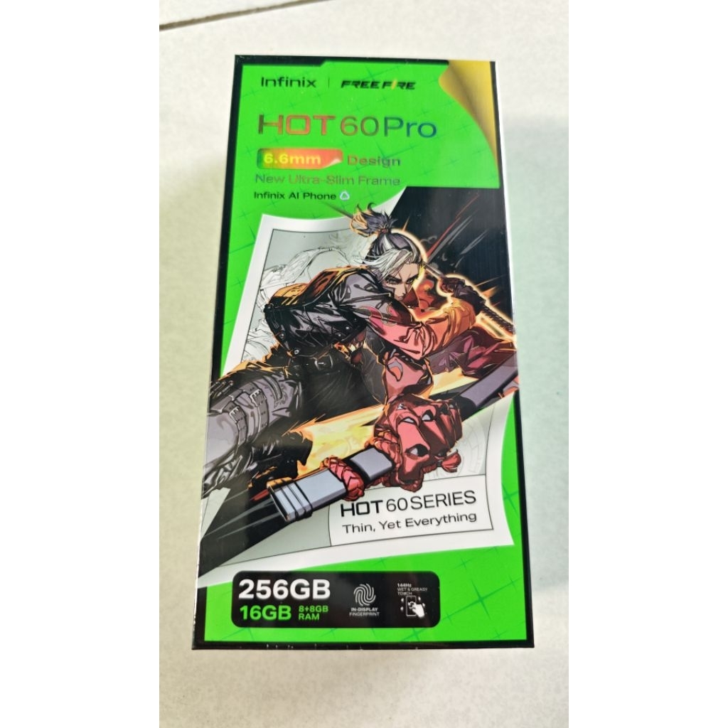 infinix hot 60 pro 8/256gb orange rose valley baru segel resmi infinix