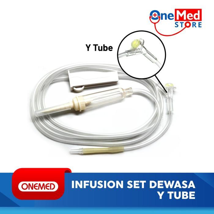Infus Set Onemed Tipe Y Dewasa / Infusion Set Anak Y Tube