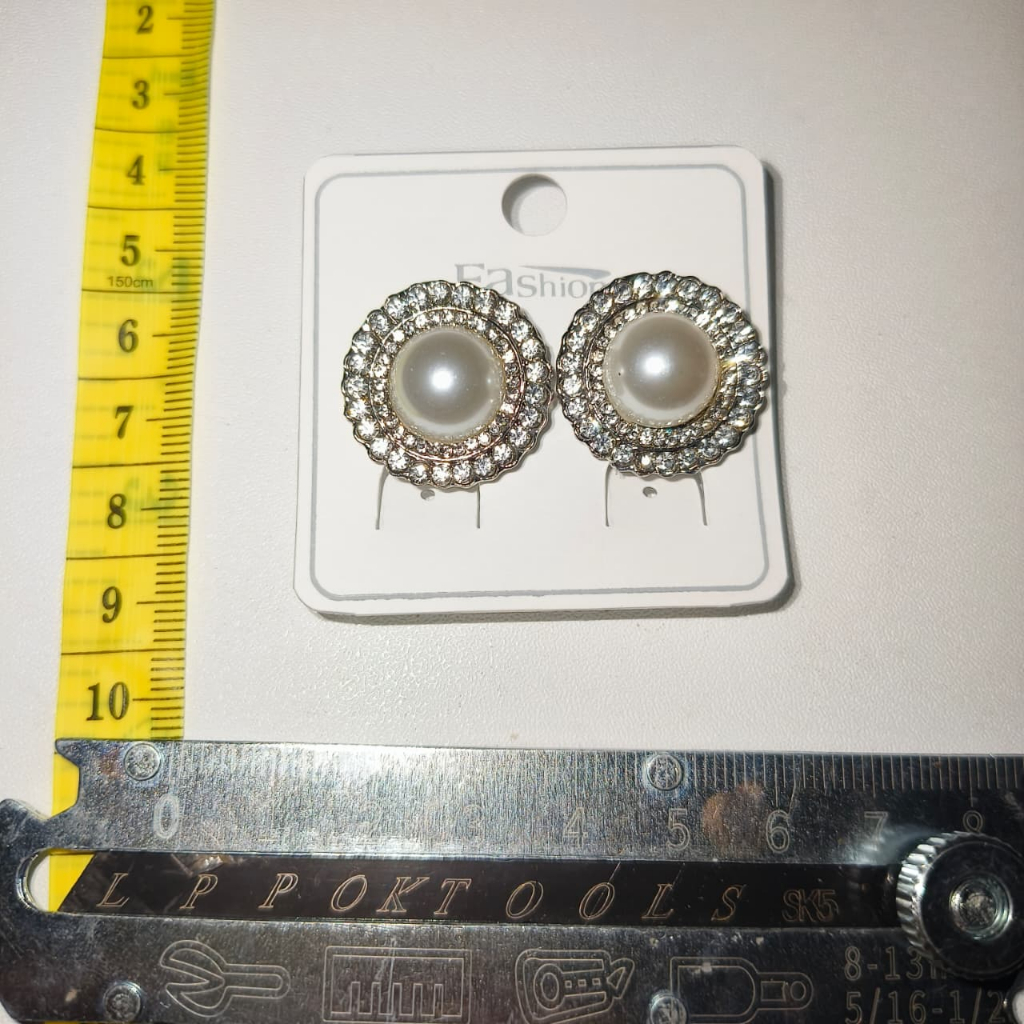 Anting Jepit Klip Giwang Jawa Aksesoris Pengantin Adat