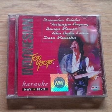 VCD Karaoke INDONESIAN TOP POP - Nav.18-II, (mulus)