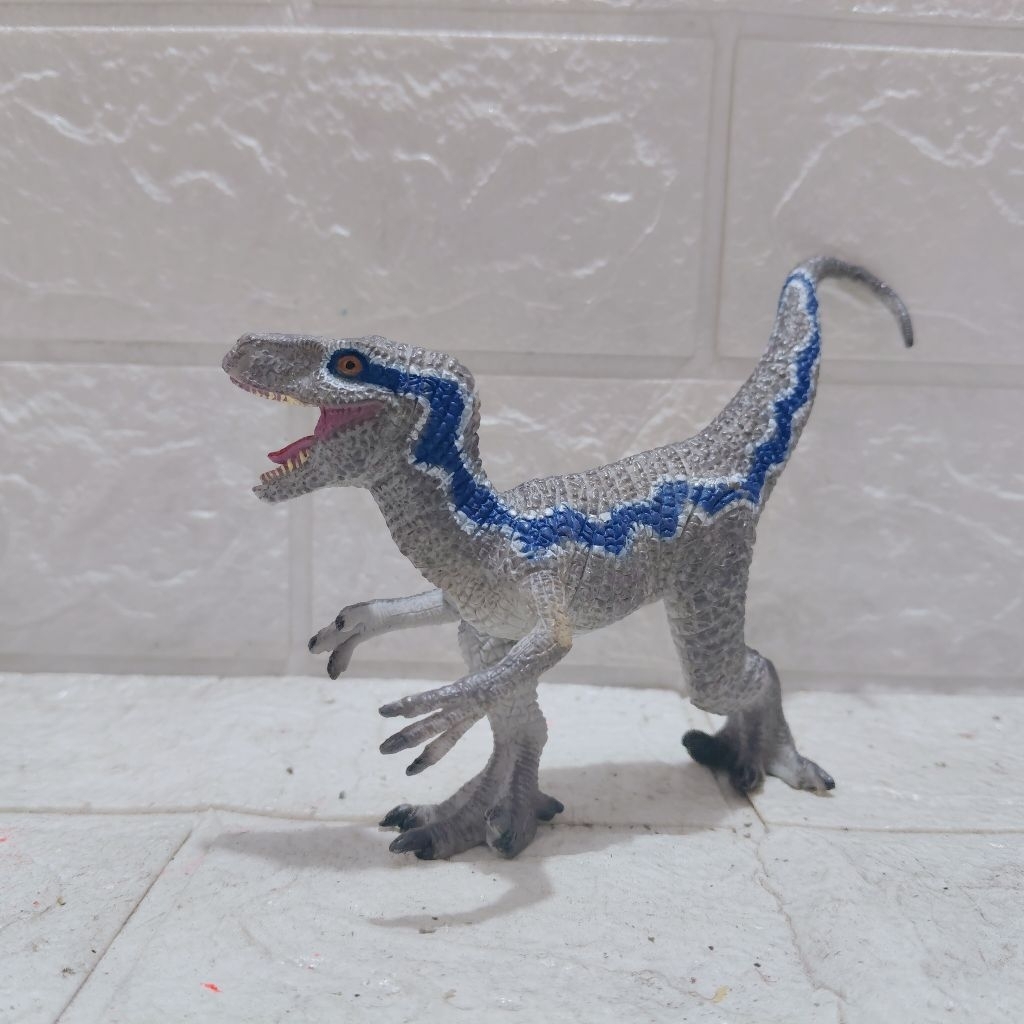Figure dinosaurus velociraptor raptor figure blue jurassic park figure dinosaurus