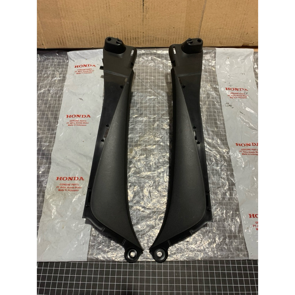 cover front legshield cover leksil depan bodykasar honda supra x125 x 125 batman KVL original AHM ho