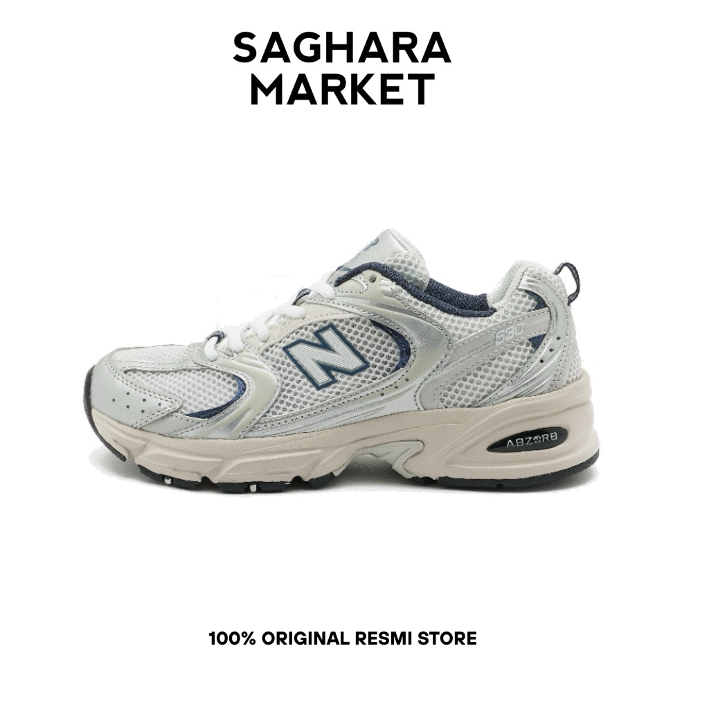Sneakers NB 530 Steel Grey MR530KA (Original Resmi)
