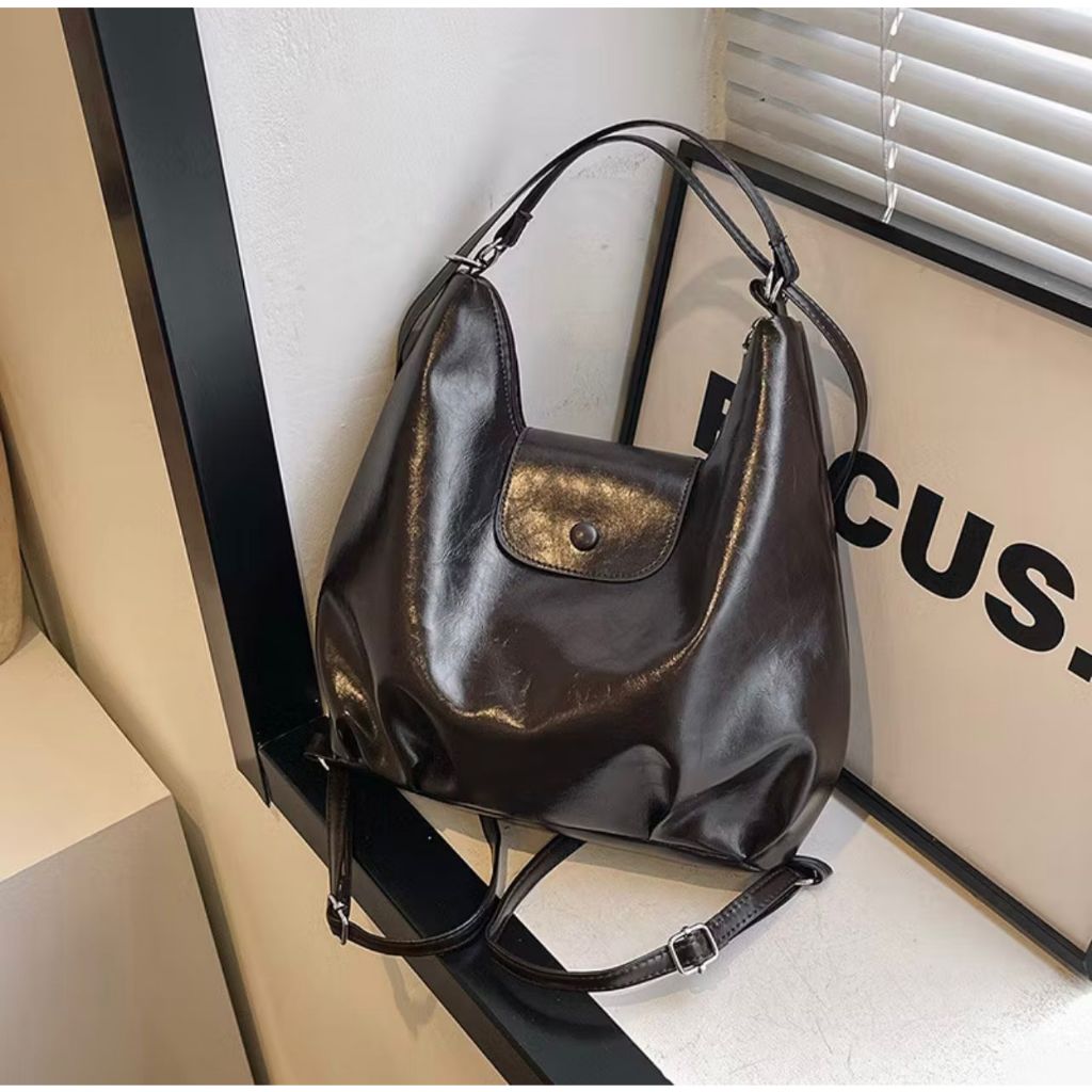 Tas Shoulder Bag & Ransel Wanita Tarnia Aesthetic Import Tas Korea