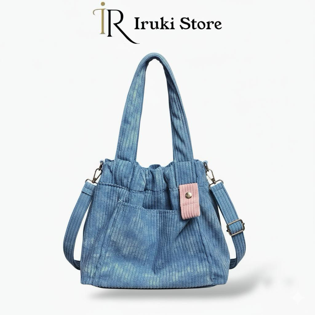 Tas Selempang Wanita MYEORI / Tas Wanita Corduroy / Tas Selempang Corduroy