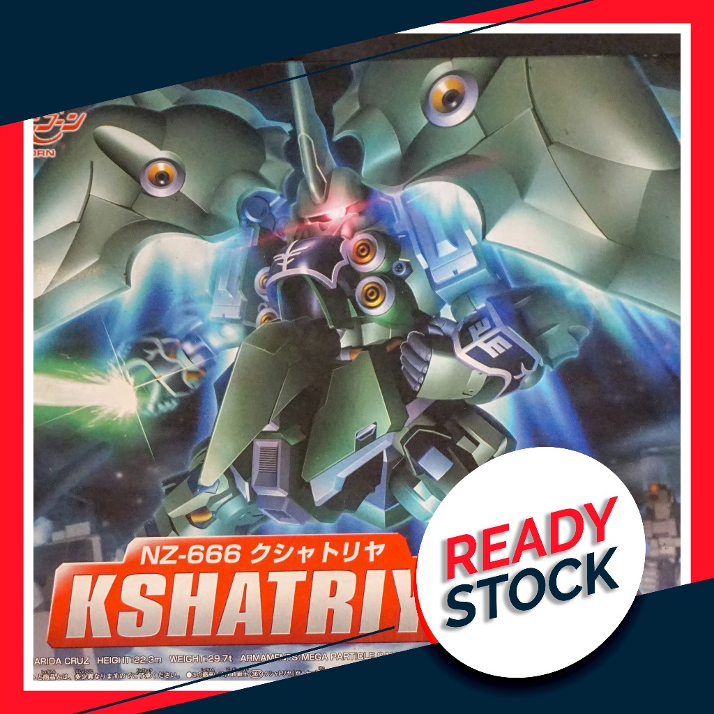 SD BB NZ-666 Kshatriya Gundam Bandai MIB