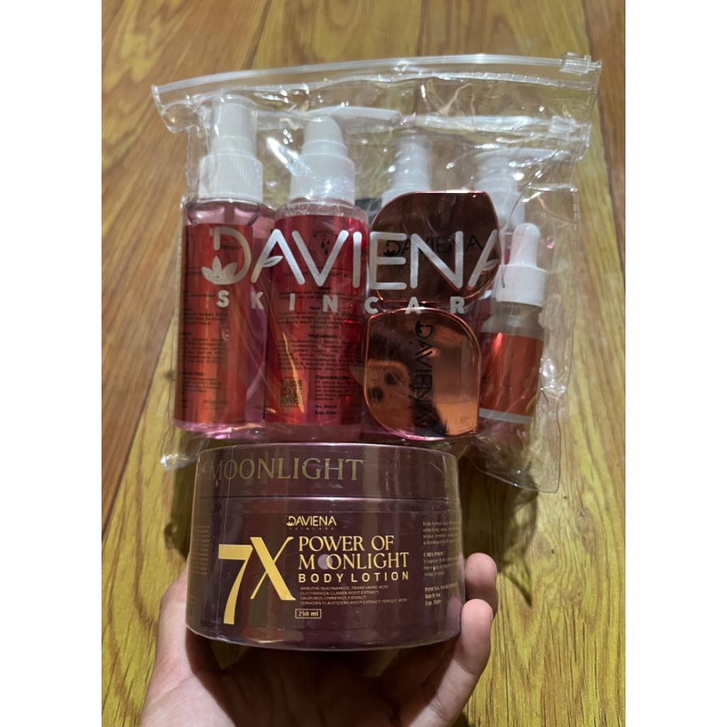 Daviena skincare rijek bundling Hb daviena