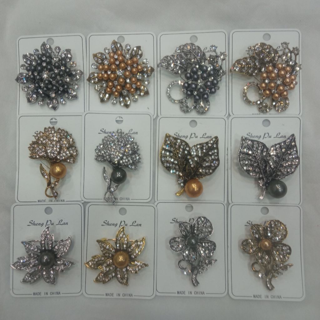 NEW BROS HIJAB MATA MUTIARA/ BROS BAJU HIASAN MATA MUTIARA