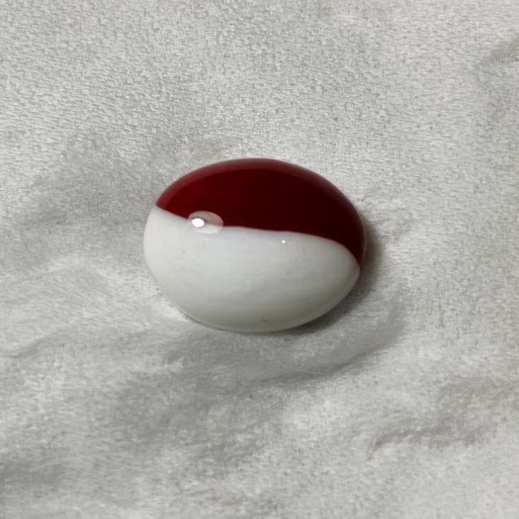 Batu akik motif merah putih istimewa