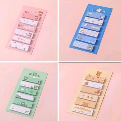 sticky notes capibara/sticky notes set 3in1/sticky notes 6in1/sticky notes/memo